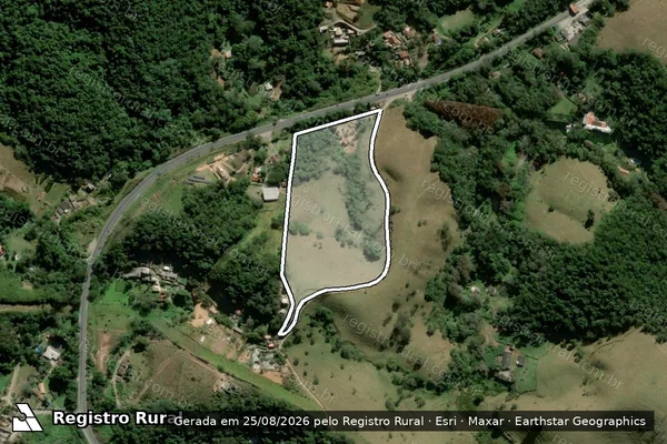 Imagem de satélite de FAZENDA CAFUNDÓ - GLEBA 05 em Santa Isabel - SP