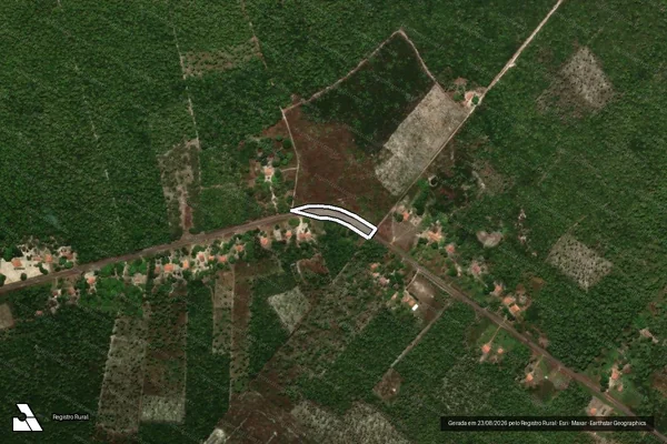 Imagem de satélite de CANTO DA VARZEA, BARROCA E BARROQUINHA - Parte 4 em Barras - PI