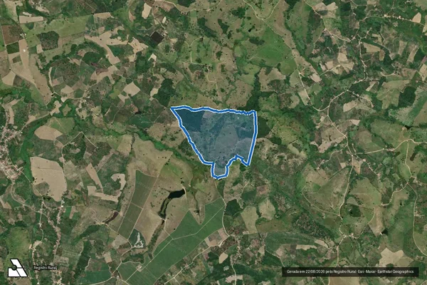 Imagem de satélite de FAZENDA RIACHO DO CACETE - Parte 1 em Laje - BA