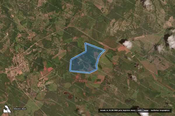 Imagem de satélite de Fazenda Barro Vermelho IV - Fazenda Barro Vermelho II em Conceição do Tocantins - TO