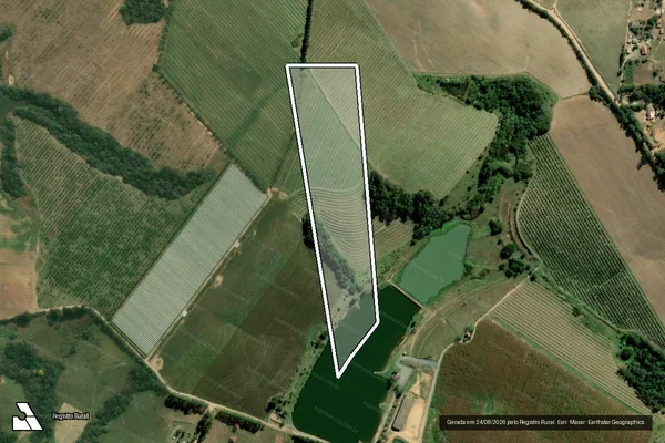Imagem de satélite de Fazenda São Jorge II em Pilar do Sul - SP