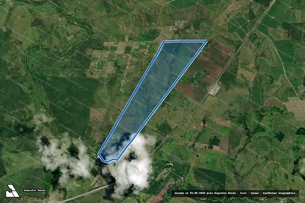 Imagem de satélite de FAZENDA MURTA - GLEBA 01 em Cristinápolis - SE