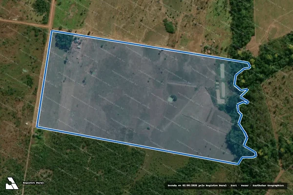 Imagem de satélite de P.A. ANTÔNIO CONSELHEIRO/Lote 759 - Parte 1 em Tangará da Serra - MT