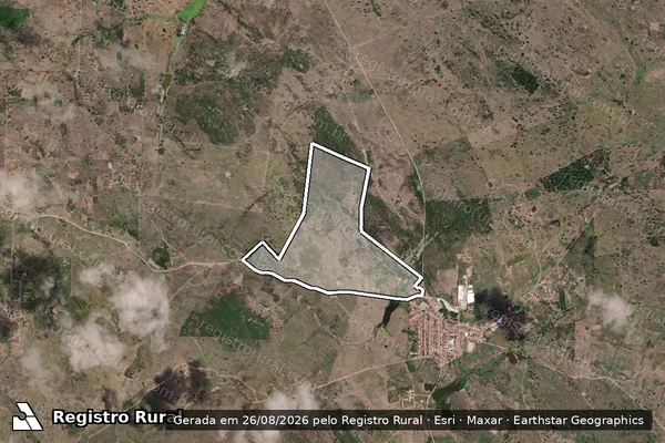 Imagem de satélite de FAZENDA REUNIDAS CANDEALZINHO - Parte 1 em Feira de Santana - BA