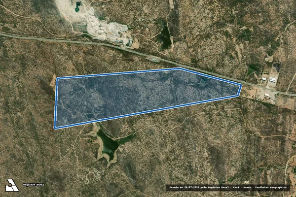 Imagem de satélite de SÍTIO BARRA DO SABUGI / Parte 1 em Caicó - RN