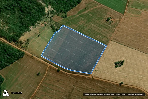 Imagem de satélite de FAZENDA_TRES_PONTES_PA_TRES_PONTES_LOTE 13 - Lote 02 em Perolândia - GO