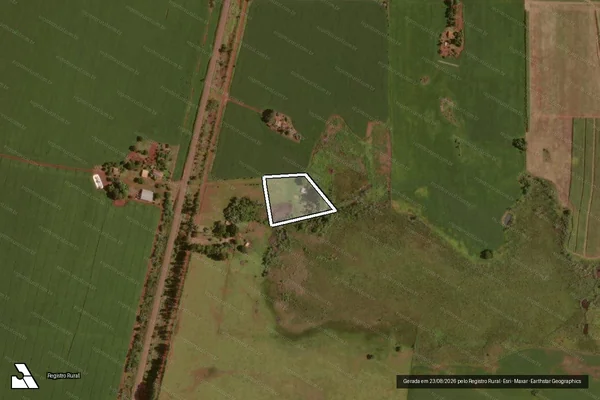 Imagem de satélite de PROJETO DE ASSENTAMENTO VISTA ALEGRE - Retiro em Sidrolândia - MS
