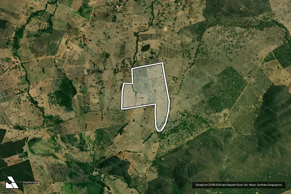 Imagem de satélite de FAZENDA VARGINHA DO JUNCO - FAZENDA VARGINHA DO JUNCO em Angical - BA