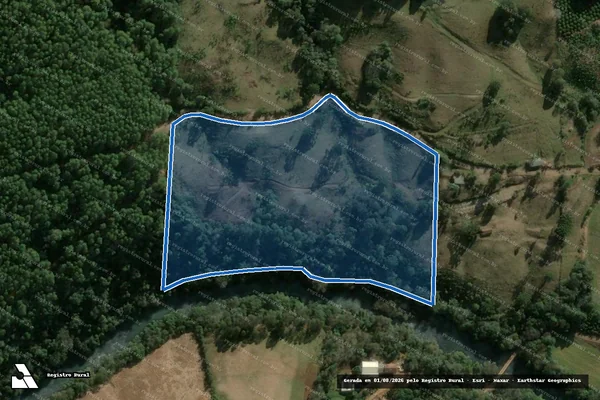 Imagem de satélite de SÍTIO SANTO ANTÔNIO - SÍTIO SANTO ANTÔNIO - GLEBA B em Ponte Serrada - SC