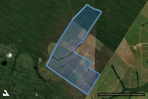 Imagem de satélite de Fazenda Maramata I - PARCELA 02 em Itaúba - MT