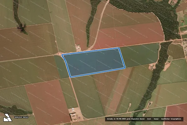 Imagem de satélite de Fazenda Independencia / Matr. 73.503 – B em Sorriso - MT