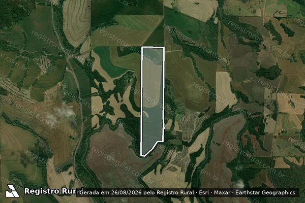 Imagem de satélite de Lote 01 - Lote 01 em Londrina - PR