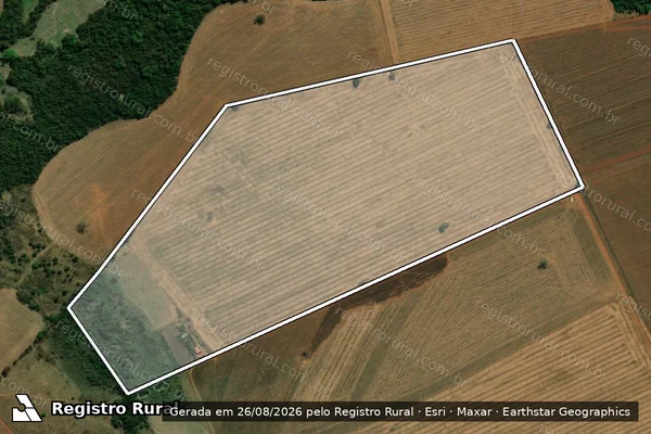 Imagem de satélite de FAZENDA FALA VERDADE E SÃO SEBASTIÃO - 001 em Edéia - GO