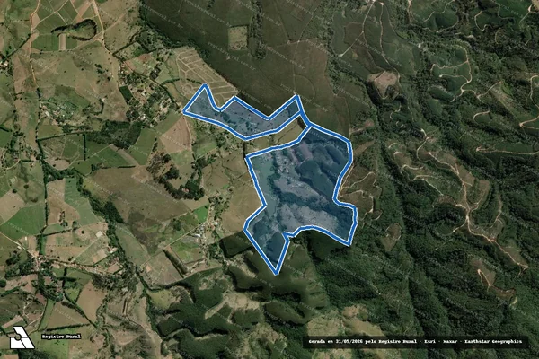 Imagem de satélite de FAZENDA TRINDADE em Caçapava - SP