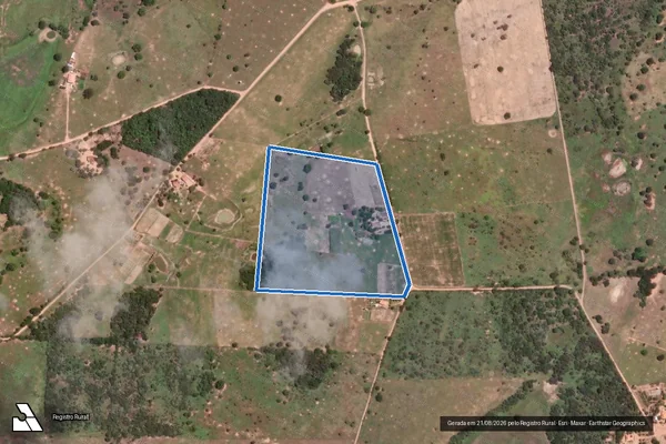 Imagem de satélite de Fazenda Vargem Grande e Tabuinha - Parte 3 em Guanambi - BA