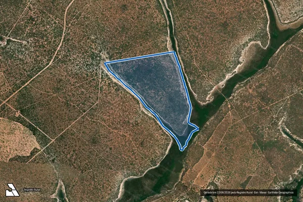 Imagem de satélite de FAZENDA ELDORADO, ANTIGA FAZENDA GAMELEIRA em Arinos - MG