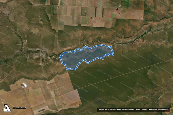 Imagem de satélite de Projeto Agrícola Estrondo - Gleba J - Projeto Agrícola Estrondo - Gleba J em Formosa do Rio Preto - BA