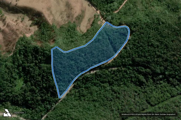 Imagem de satélite de FAZENDA LAVRAS VELHAS - Gleba 03 em Mariana - MG