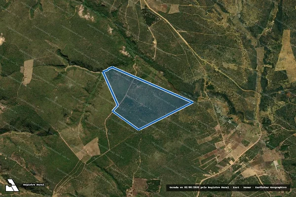 Imagem de satélite de Fazenda Mundo Novo - Parte 1 em Ninheira - MG