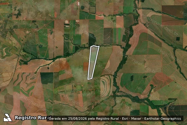 Imagem de satélite de LOTE 308/309/310-1 - LOTE 308/309/310-1/B em Santo Inácio - PR
