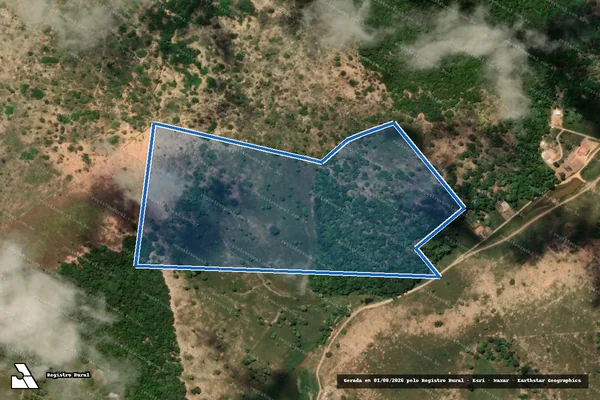 Imagem de satélite de Fazenda Ressaca - Parte 1 em Teófilo Otoni - MG