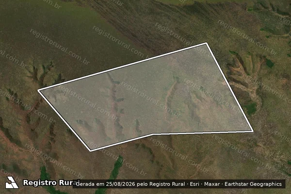 Imagem de satélite de FAZENDA CACHOEIRA em Mirador - MA
