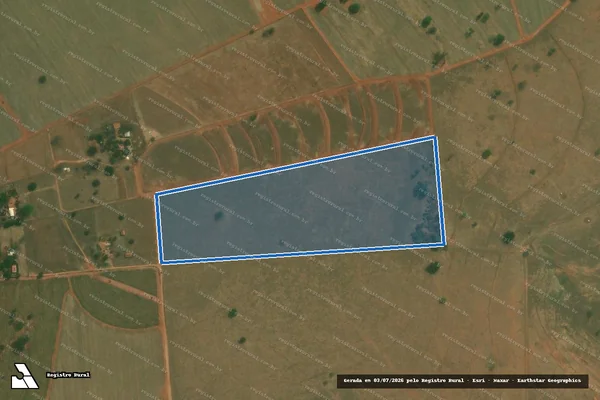 Imagem de satélite de Fazenda São Marcos - Parte 1 em Jaci - SP