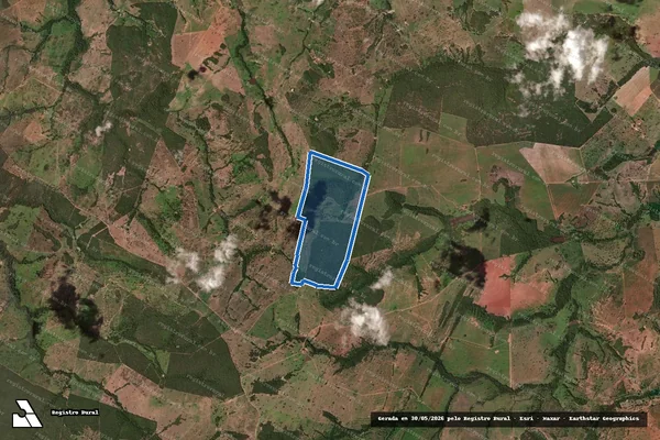 Imagem de satélite de FAZENDA DIVISA - 001 em Talismã - TO