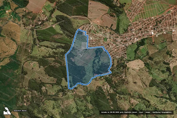 Imagem de satélite de FAZENDA SOUZINHA - Parte 1 em Bonfinópolis - GO