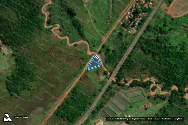 Imagem de satélite de FAZENDA SANTA MARIA - GLEBA ?D3? - Fazenda Santa Maria Gleba ?D3? em Nova Andradina - MS