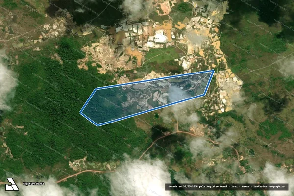 Imagem de satélite de Fazenda Ouro Fino / Parte 1