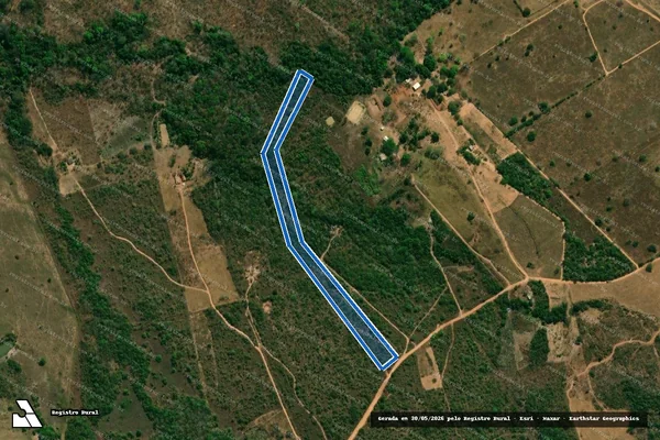 Imagem de satélite de Sitio dos Amigos - sítio dos amigos em Alto Paraguai - MT