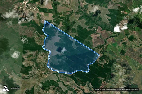 Imagem de satélite de Fazenda Cafuz - Parte 2 em Areia Branca - SE