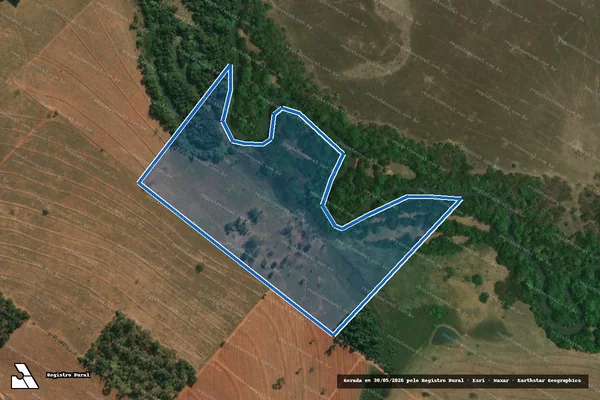Imagem de satélite de Sitio Sem Denominação - Sem Denominação em Américo de Campos - SP