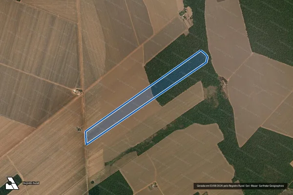 Imagem de satélite de LOTE nº 16 - LOTE Nº 615 em Sinop - MT