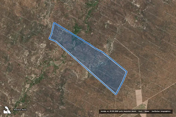 Imagem de satélite de Serrinha ? Data Salamanca - Parte 1 em Alagoinha do Piauí - PI