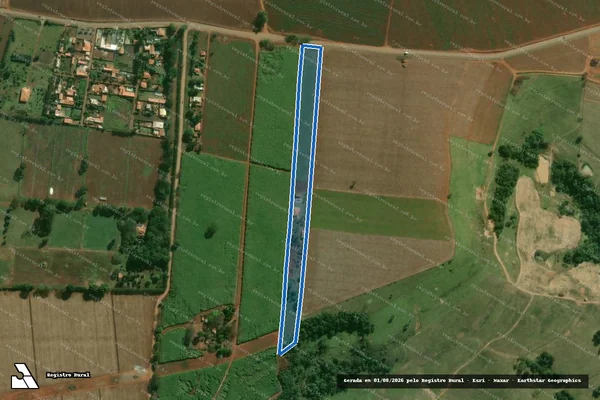 Imagem de satélite de Sítio Talisma - Parte 1 em Cesário Lange - SP