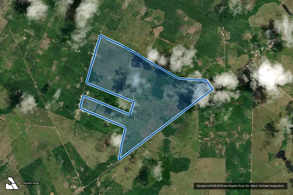 Imagem de satélite de FAZENDA SANTA CECILIA - Parte 1 em Nova Timboteua - PA