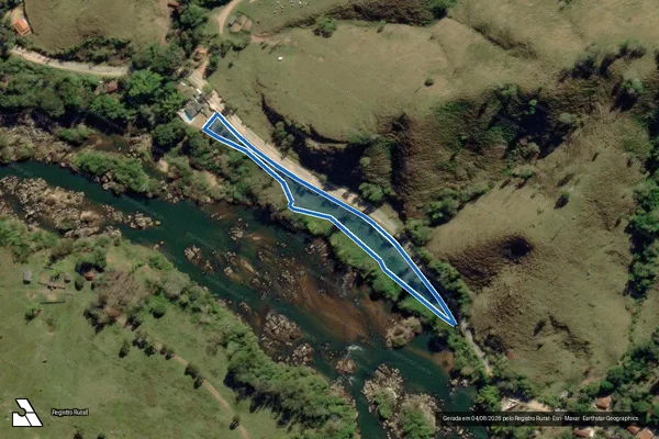 Imagem de satélite de Fazenda Maitacas e Catas Altas - PARTE 3 em Ribeira - SP