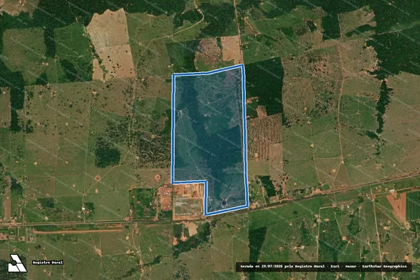 Imagem de satélite de Lote 06, Gleba 01, Setor Abunã - Parcela 1 em Porto Velho - RO