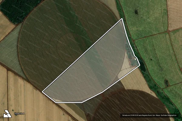 Imagem de satélite de Fazenda Santo Antônio - Fazenda Santo Antônio ? Gleba A em Ipuã - SP
