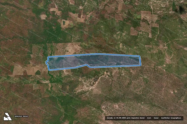 Imagem de satélite de FAZENDA NOVA ? DATA CARETA - FAZENDA NOVA em Elesbão Veloso - PI