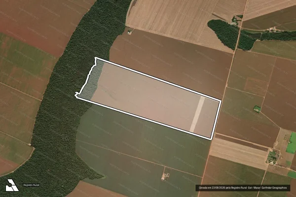 Imagem de satélite de LOTE 50 SETOR 12 - LOTE 50 SETOR 12 em Lucas do Rio Verde - MT