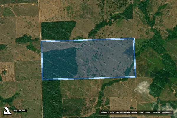 Imagem de satélite de PA RIO CINZA - LOTE 62 - LOTE 62 em São Félix do Xingu - PA