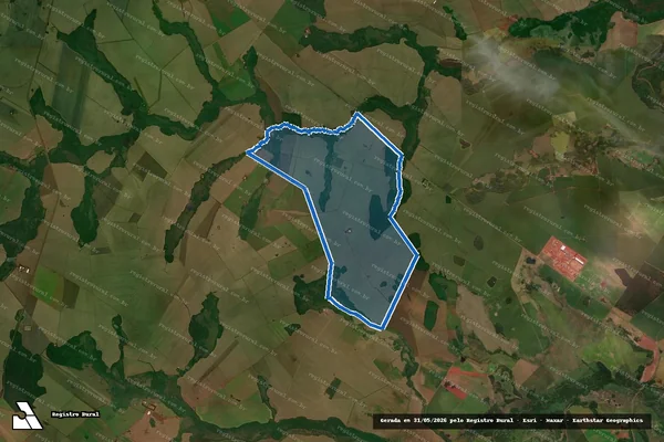 Imagem de satélite de FAZENDA ARAMBURU - Parte 1 em Maracaju - MS