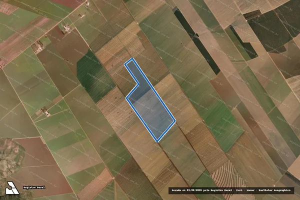Imagem de satélite de Fazenda Pratinha - FAZENDA PRATINHA GLEBA B em Luís Eduardo Magalhães - BA