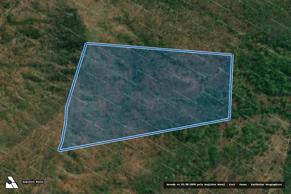 Imagem de satélite de FAZENDA CÓRREGO DA PONTE DOCE - Gleba 01 em Ituiutaba - MG