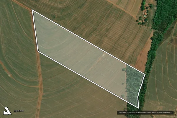 Imagem de satélite de GLEBA UM DA FAZENDA SANTO ANTONIO DO ITAQUERÊ em Matão - SP