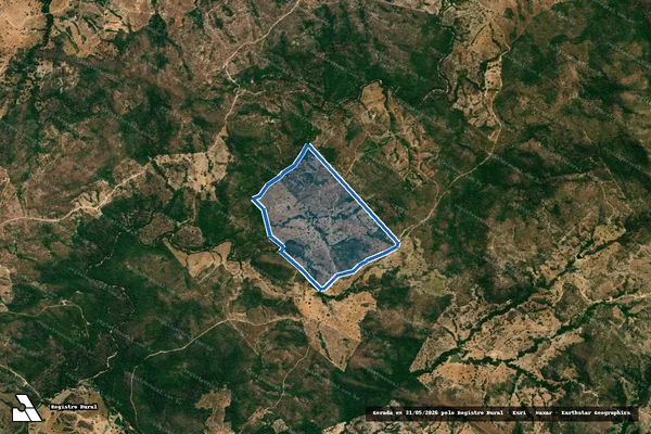 Imagem de satélite de FAZENDA DE CIMA  - Parte 1 em Faina - GO