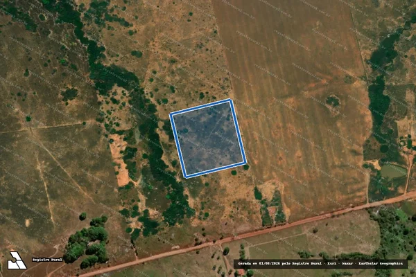 Imagem de satélite de FAZENDA MELO - Gleba   D em Vila Rica - MT